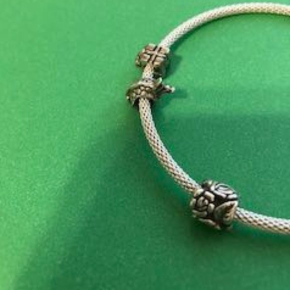 Pandora Jewelry - Pandora Silver "Rose"  Charm
